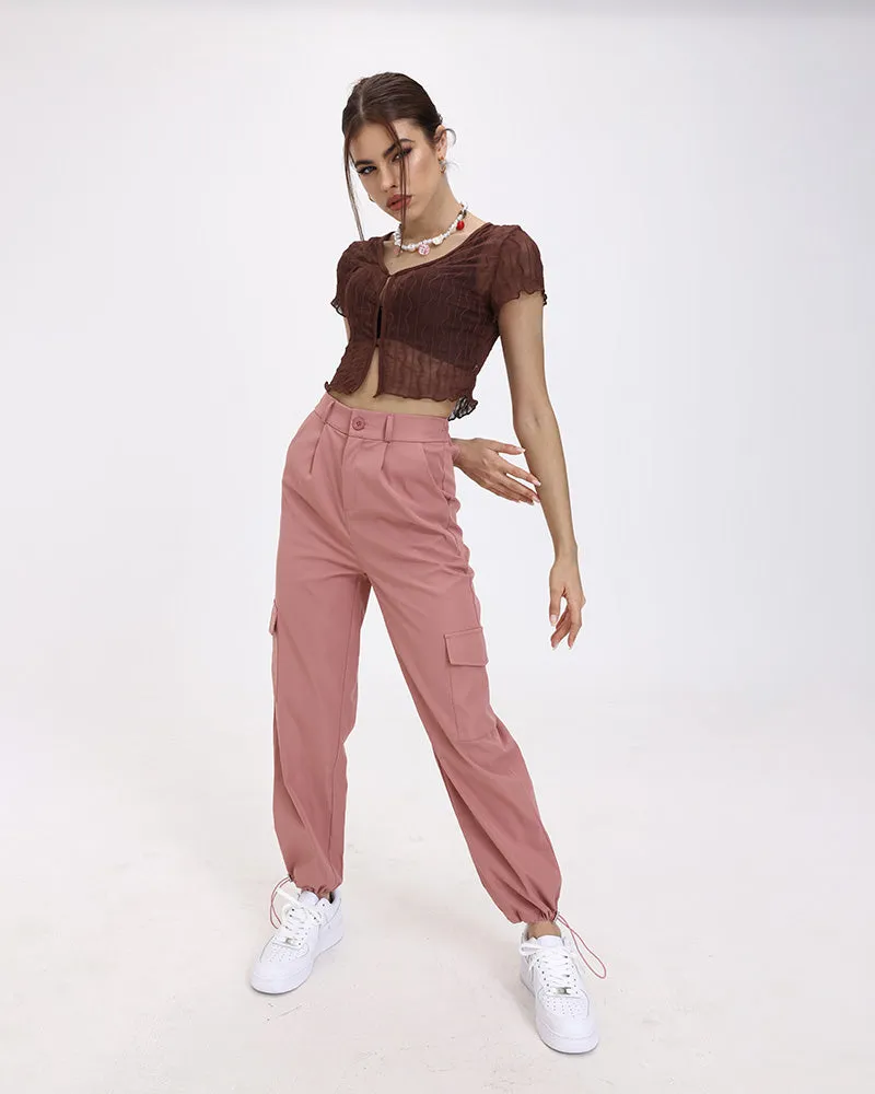Slouch High Waisted Trousers