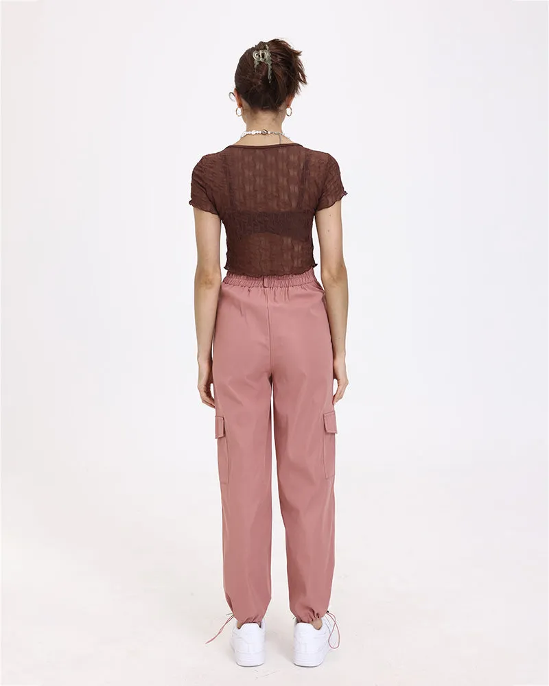 Slouch High Waisted Trousers