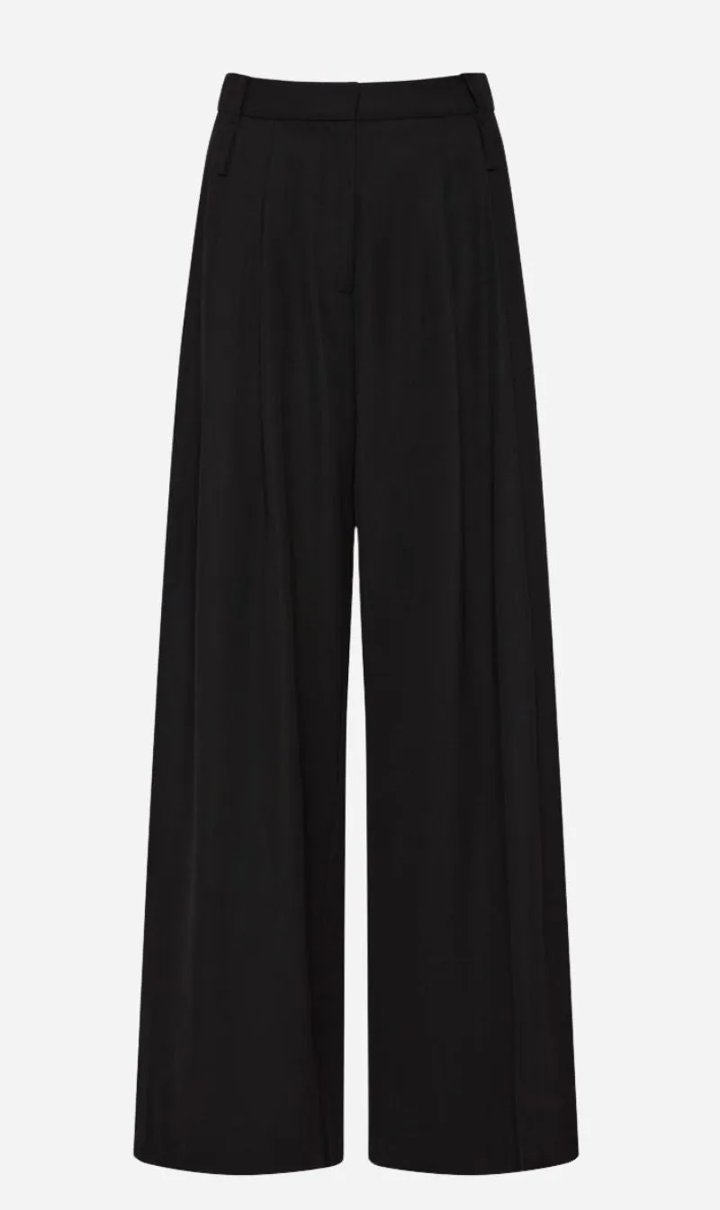 St Agni | Double Loop Pants - Black