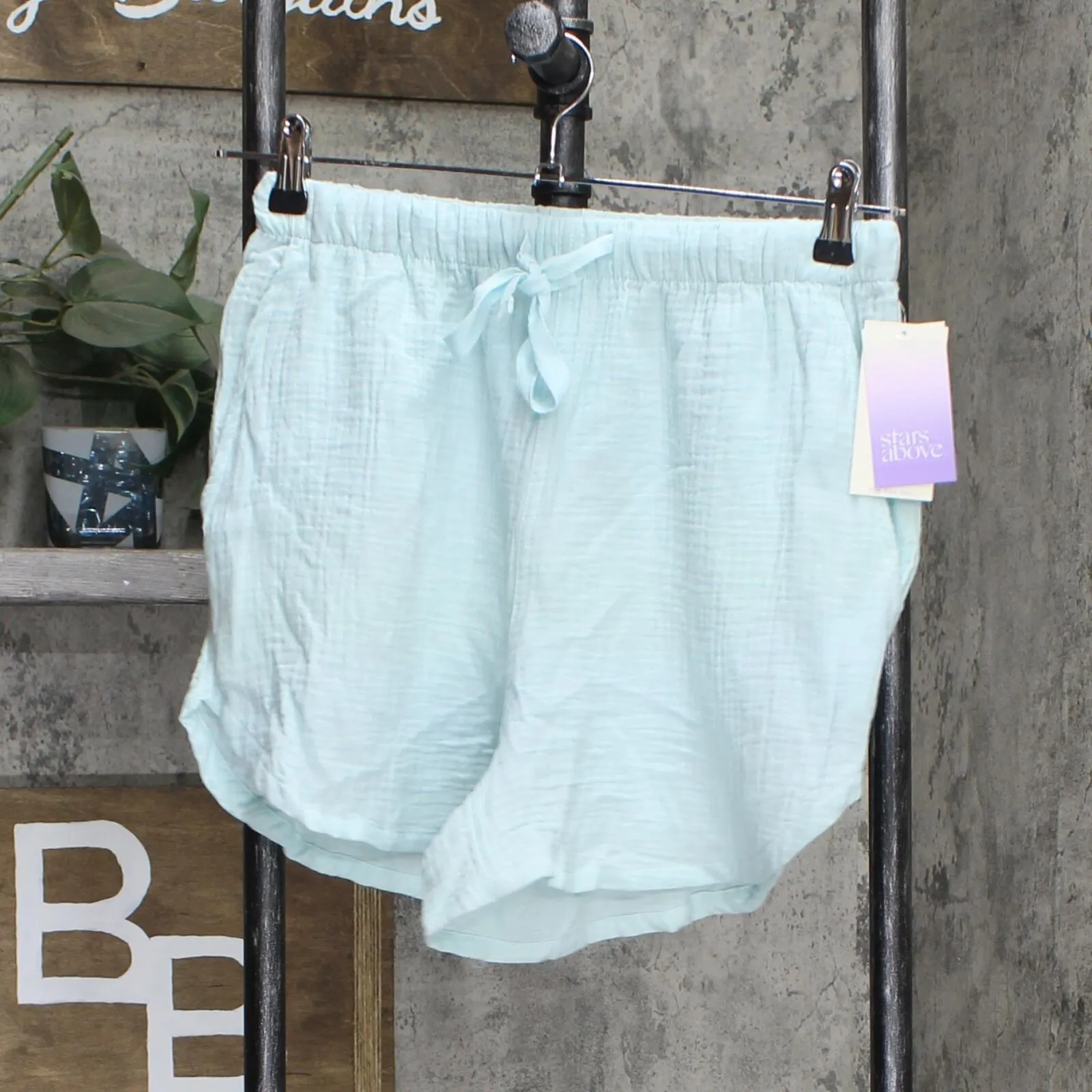 Stars Above Women's 100% Cotton Pajama Shorts