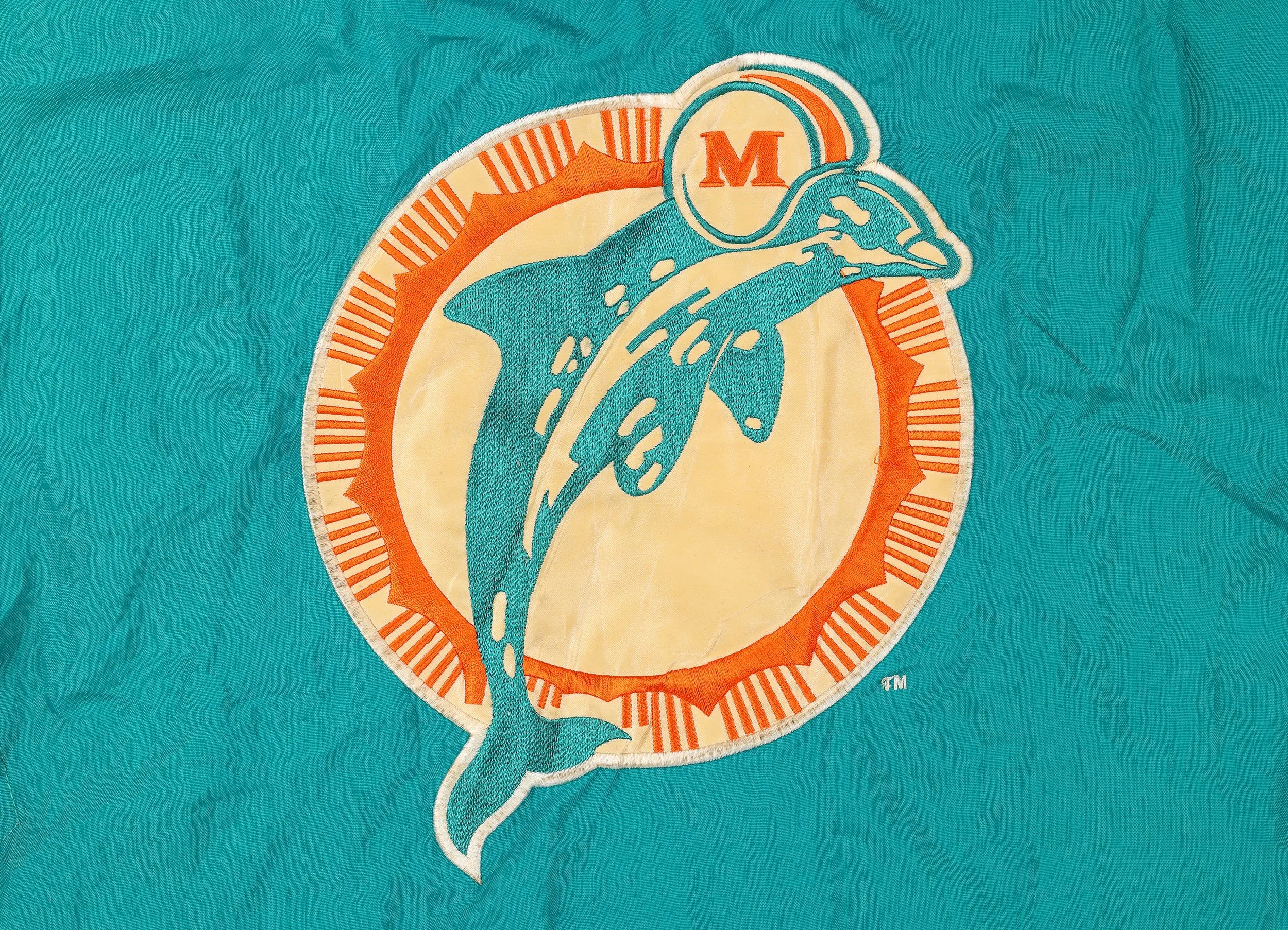Starter Miami Dolphins 1/4 Zip Starter Jacket - Blue - XL