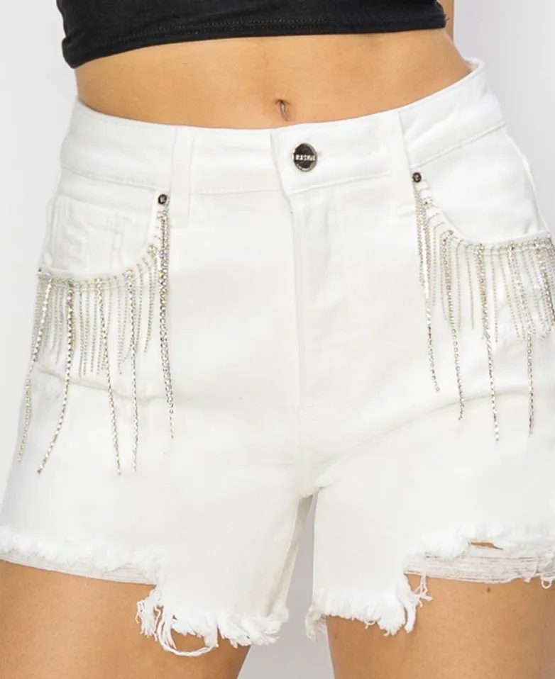 Stella Rhinestone Shorts