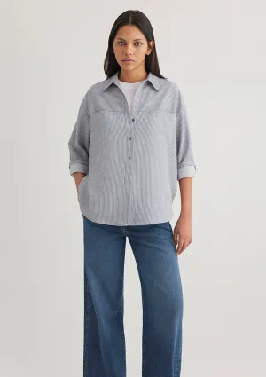 Striped Blue Shirt