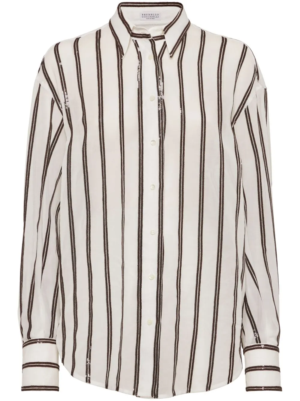 Striped cotton shirt