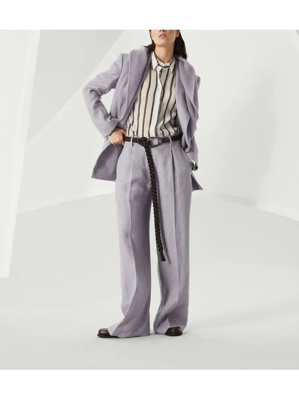 Striped cotton shirt