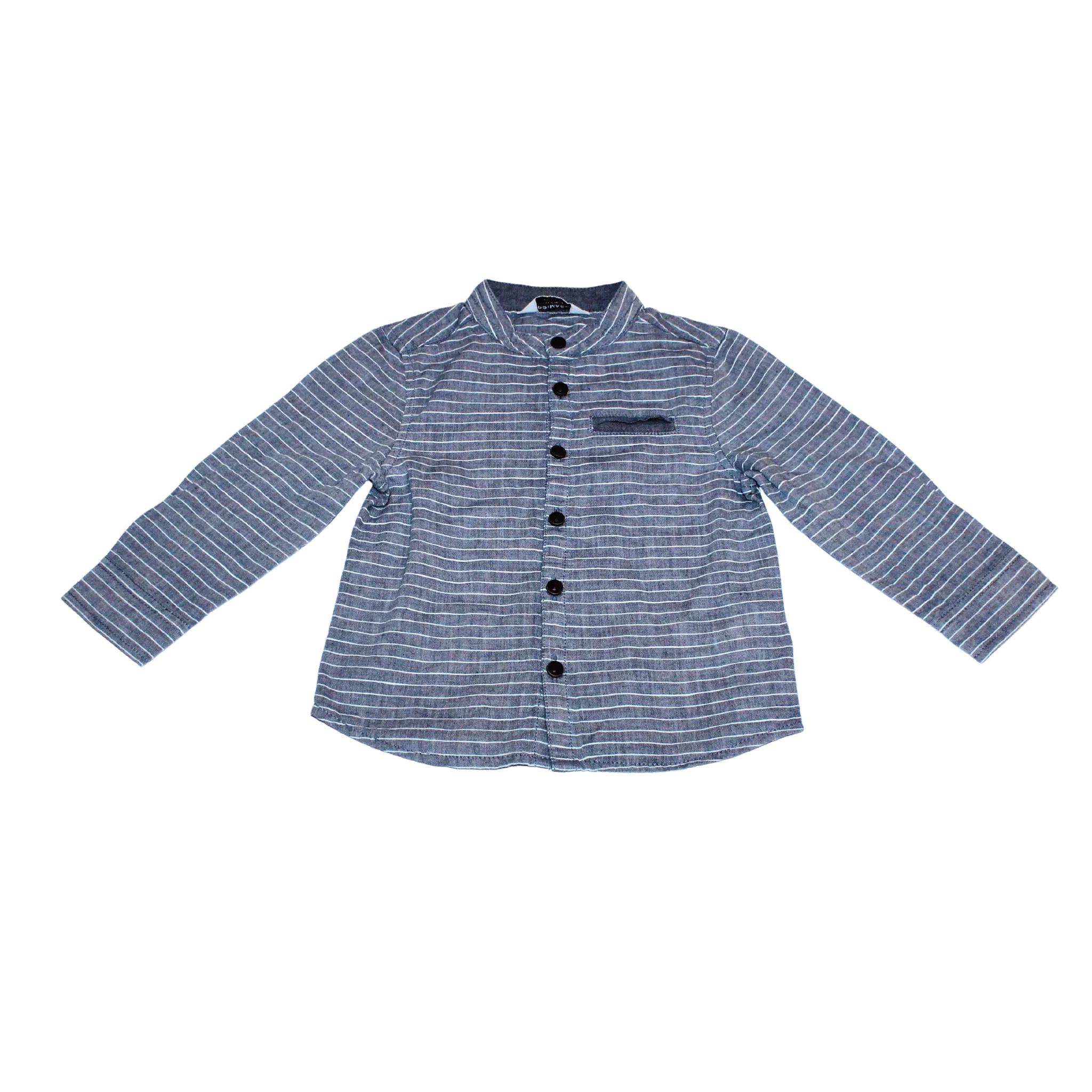 Striped Grandad Shirt