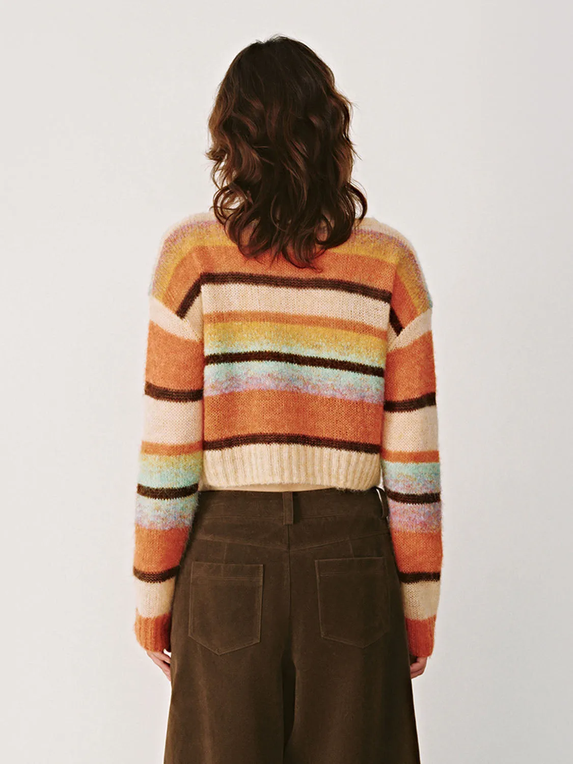 Striped Knitted T-Shirts