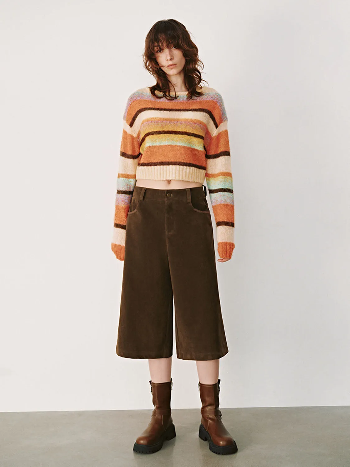Striped Knitted T-Shirts