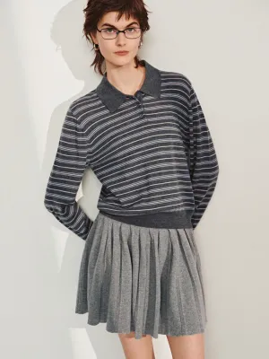 Striped Knitted T-Shirts
