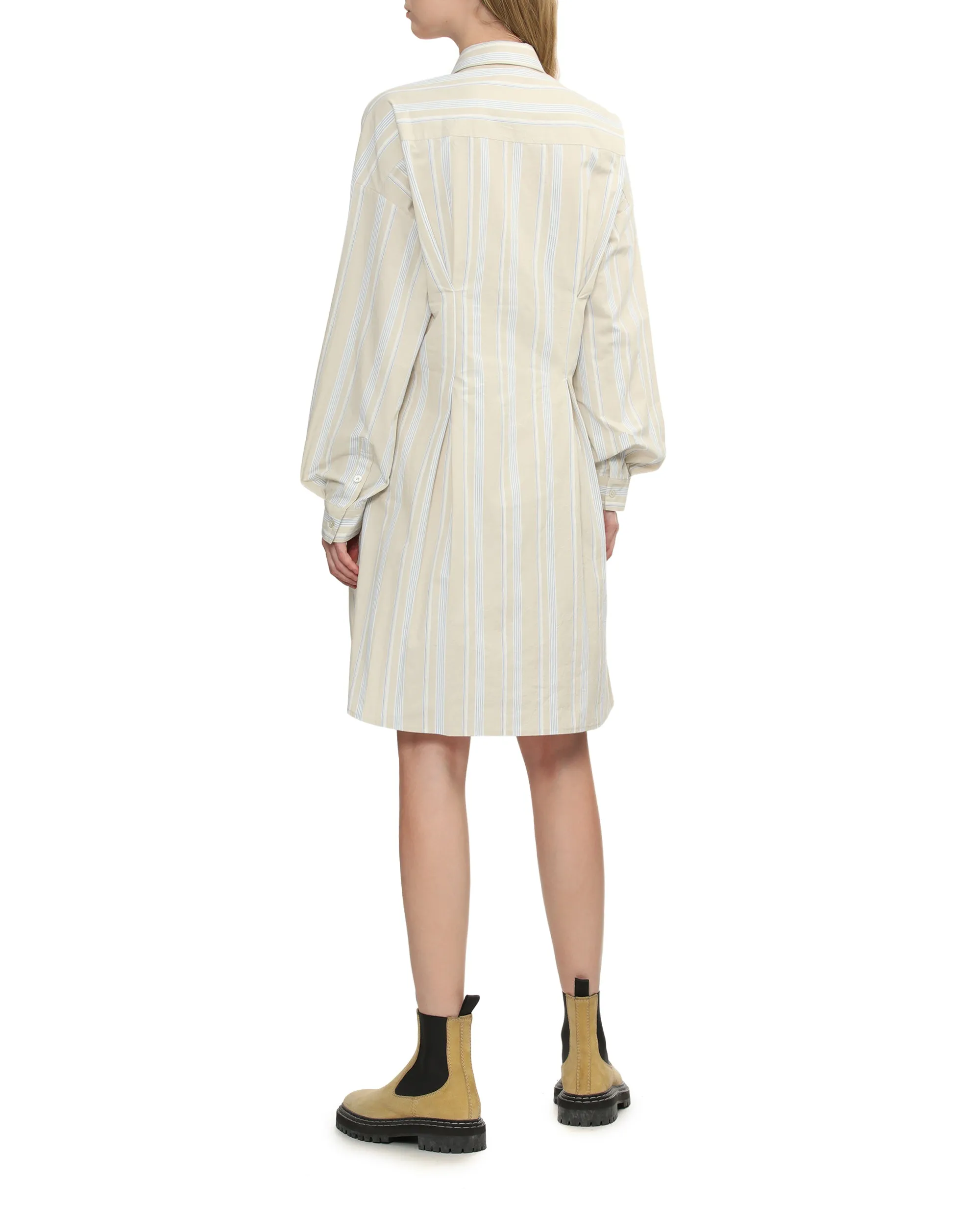 Striped long shirt