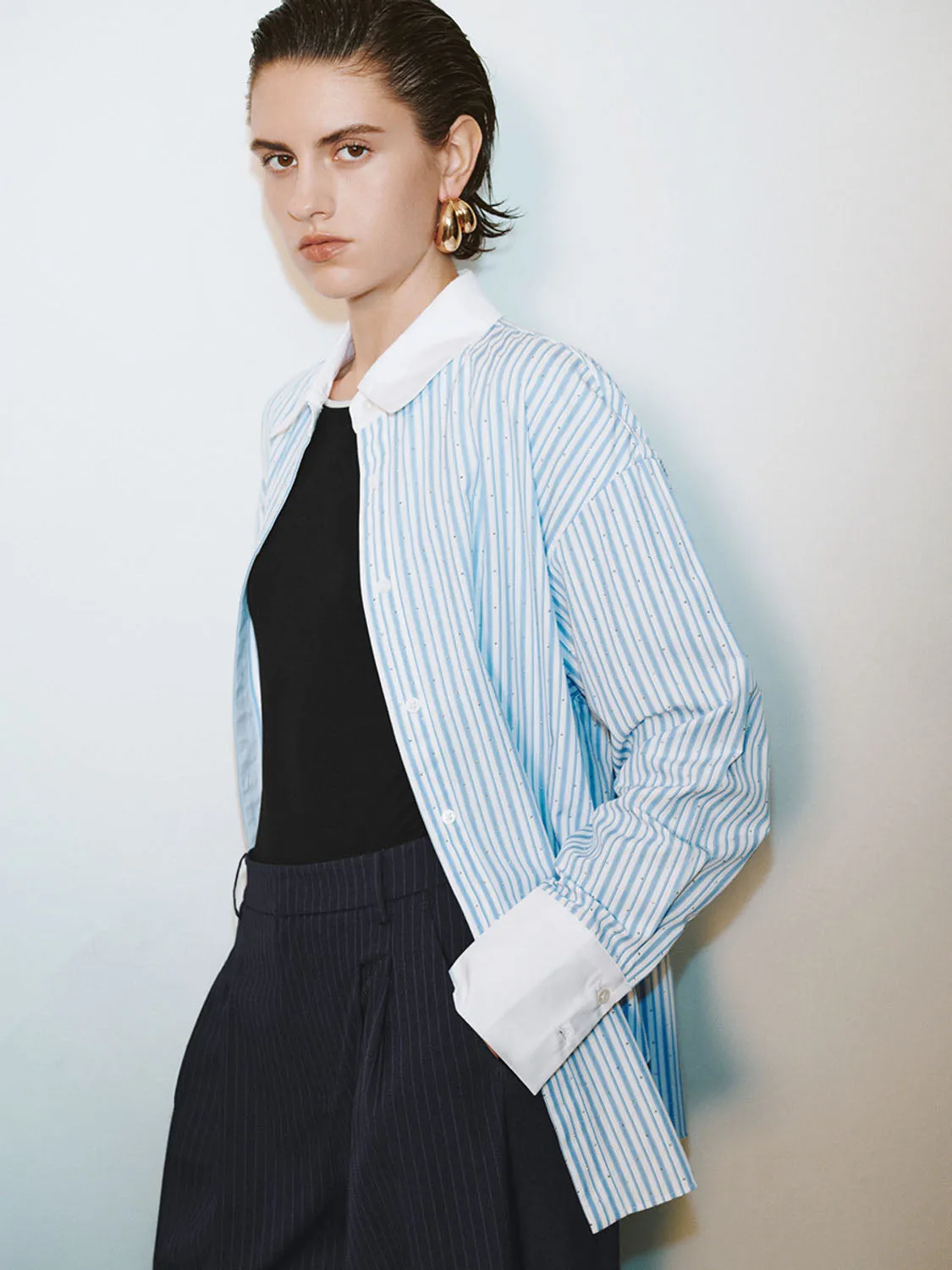 Striped Long Sleeve Shirts