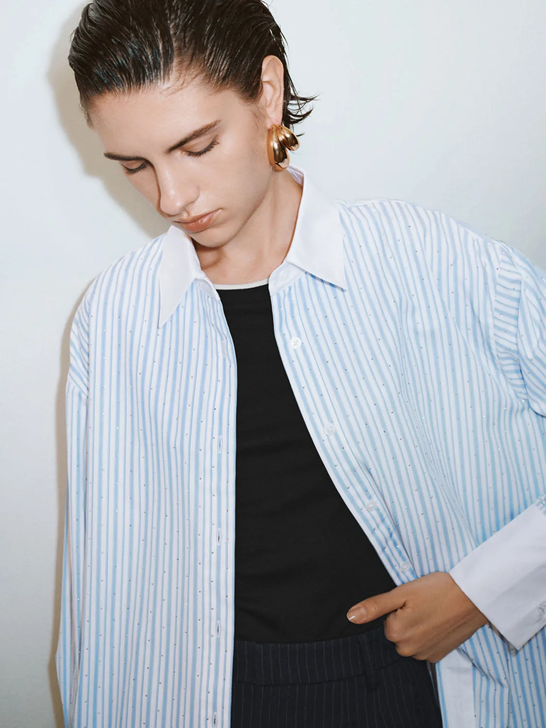 Striped Long Sleeve Shirts