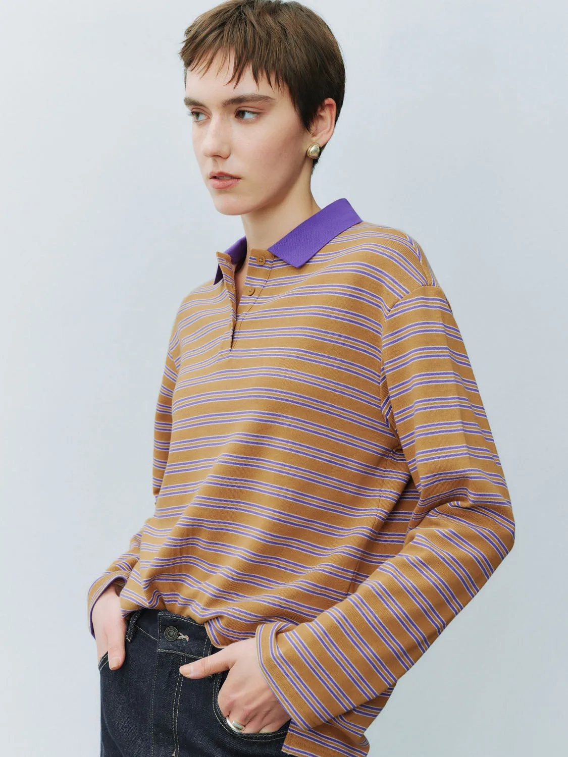 Striped Loose T-Shirts