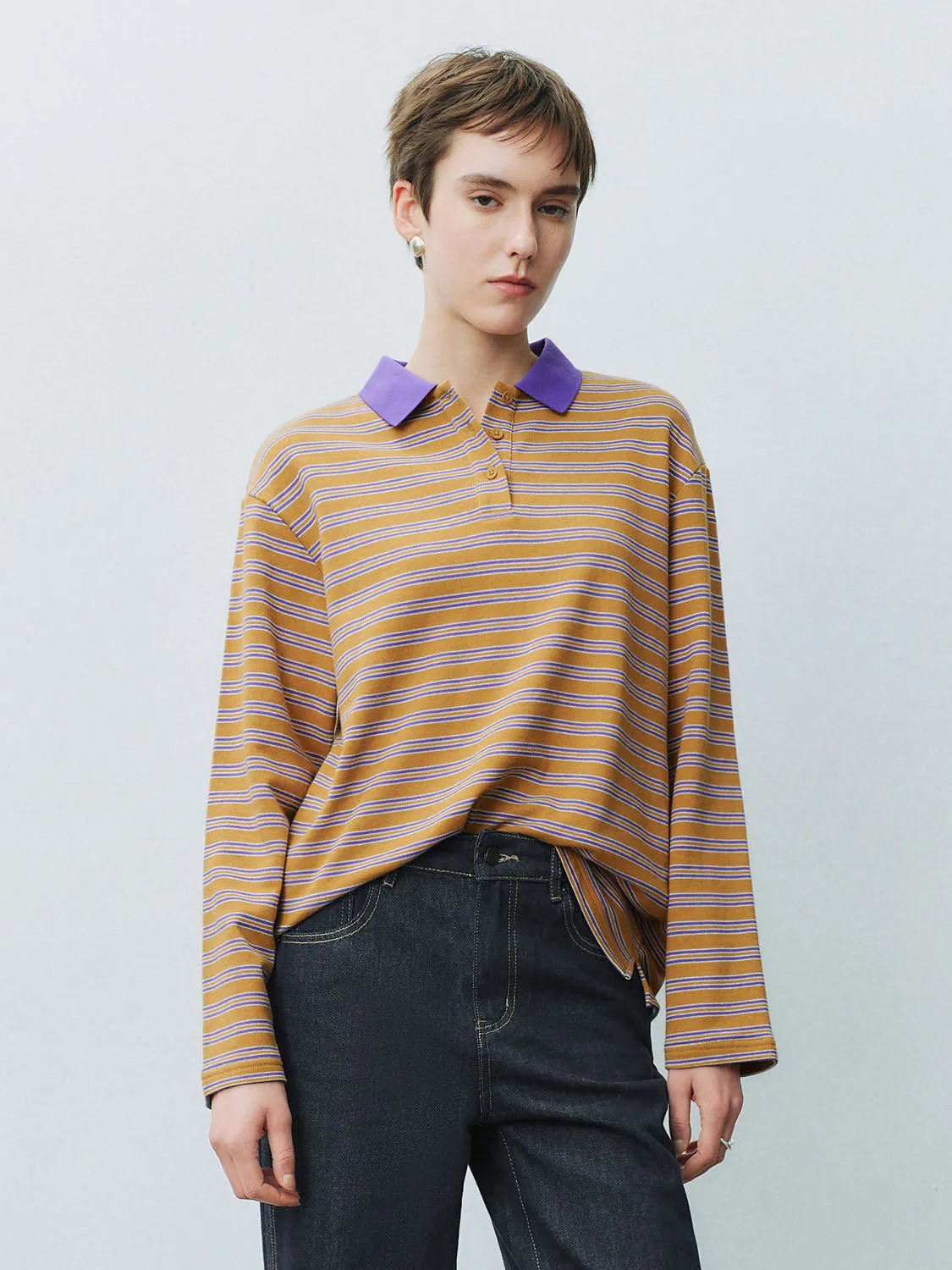 Striped Loose T-Shirts
