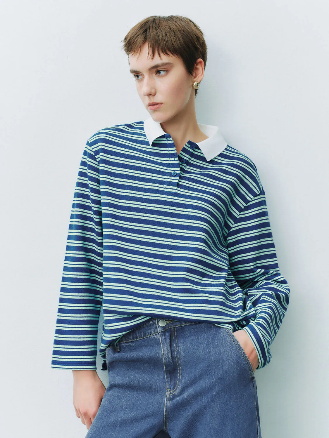 Striped Loose T-Shirts