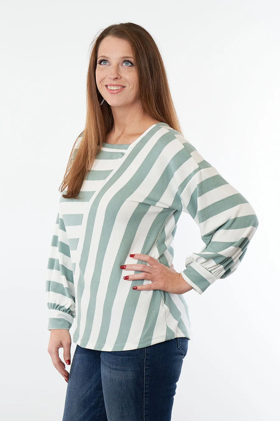 Striped Perfection Long Sleeve Top