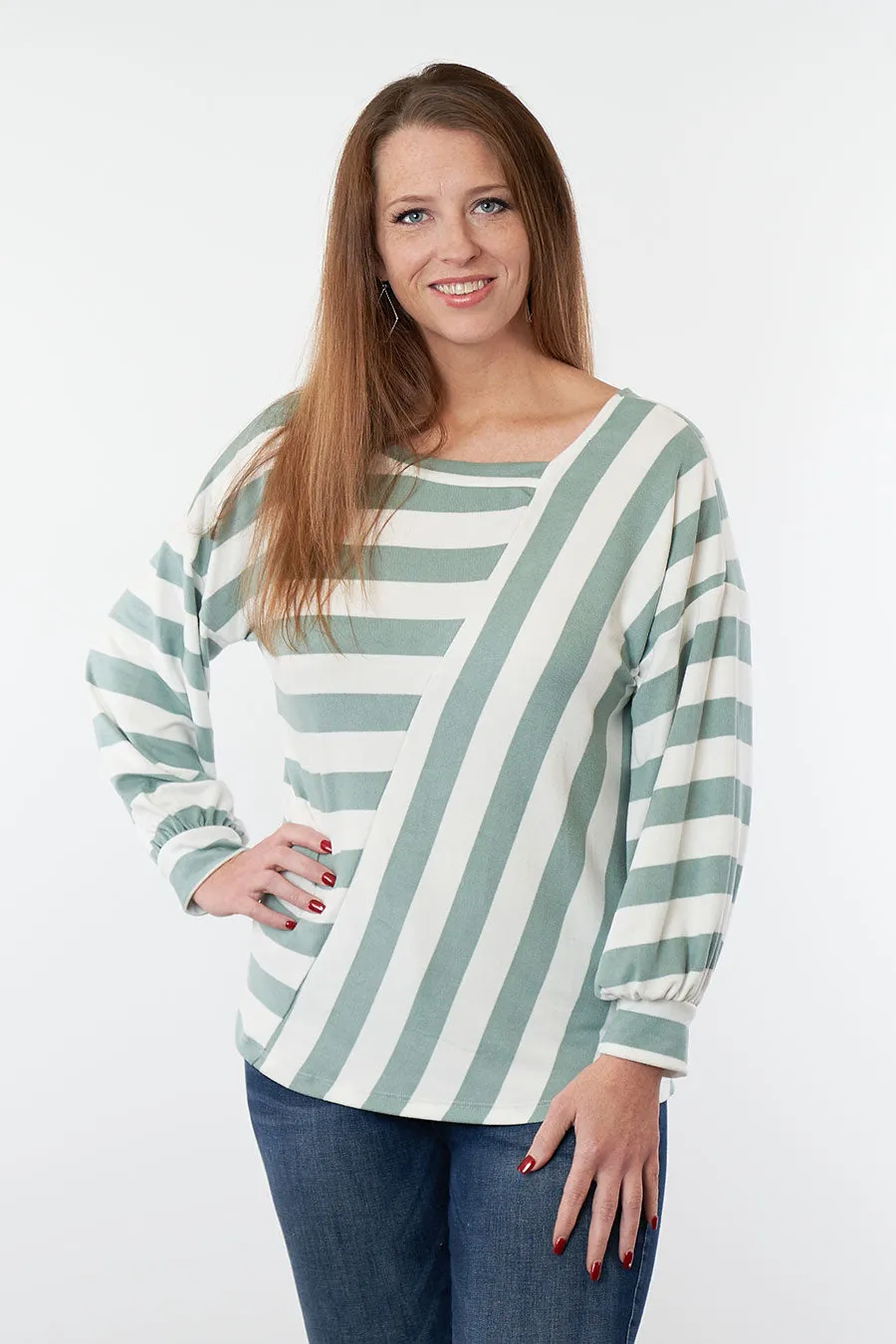 Striped Perfection Long Sleeve Top
