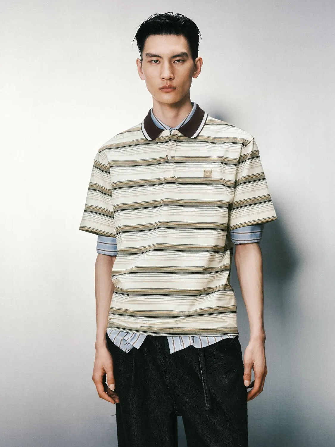Striped Polo T-Shirts