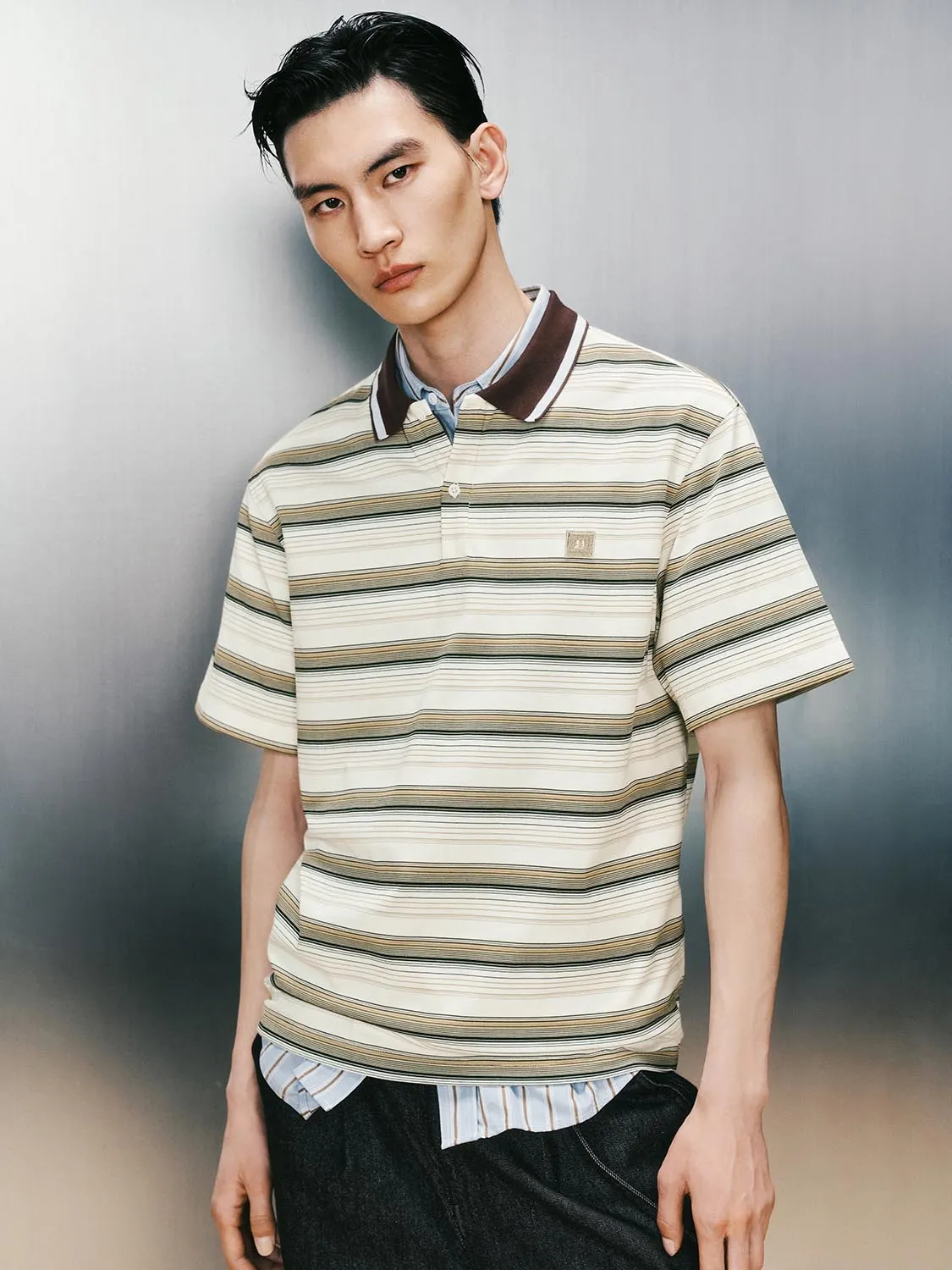 Striped Polo T-Shirts