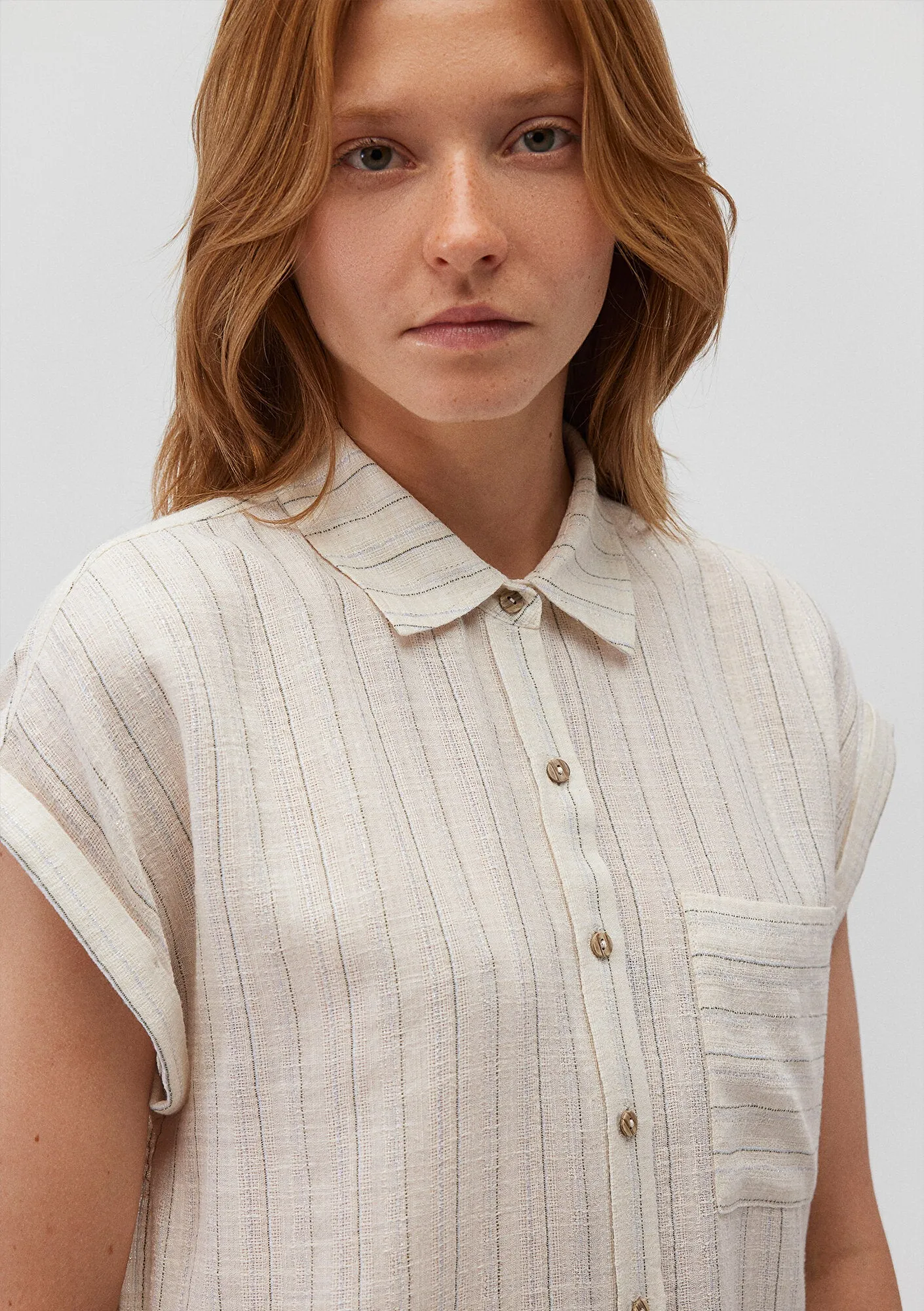Striped Short Sleeve Shirt