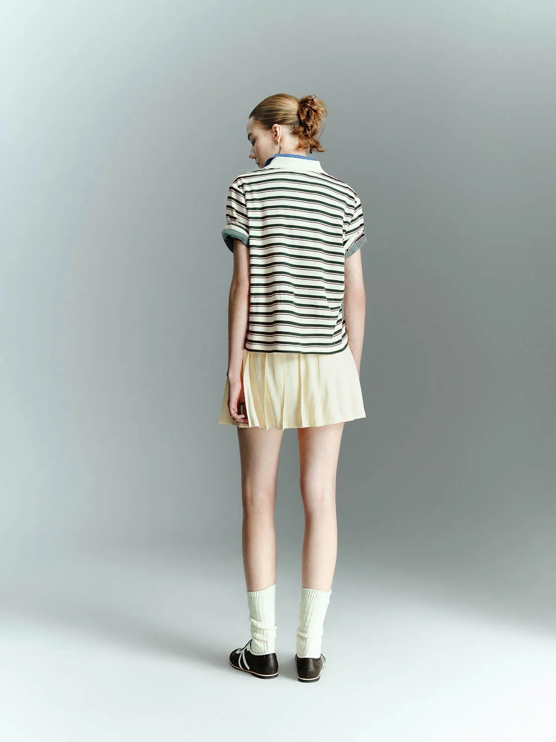 Striped Short Sleeve Shirts