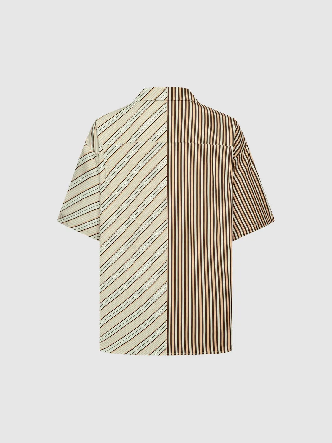 Striped Short Sleeve Shirts