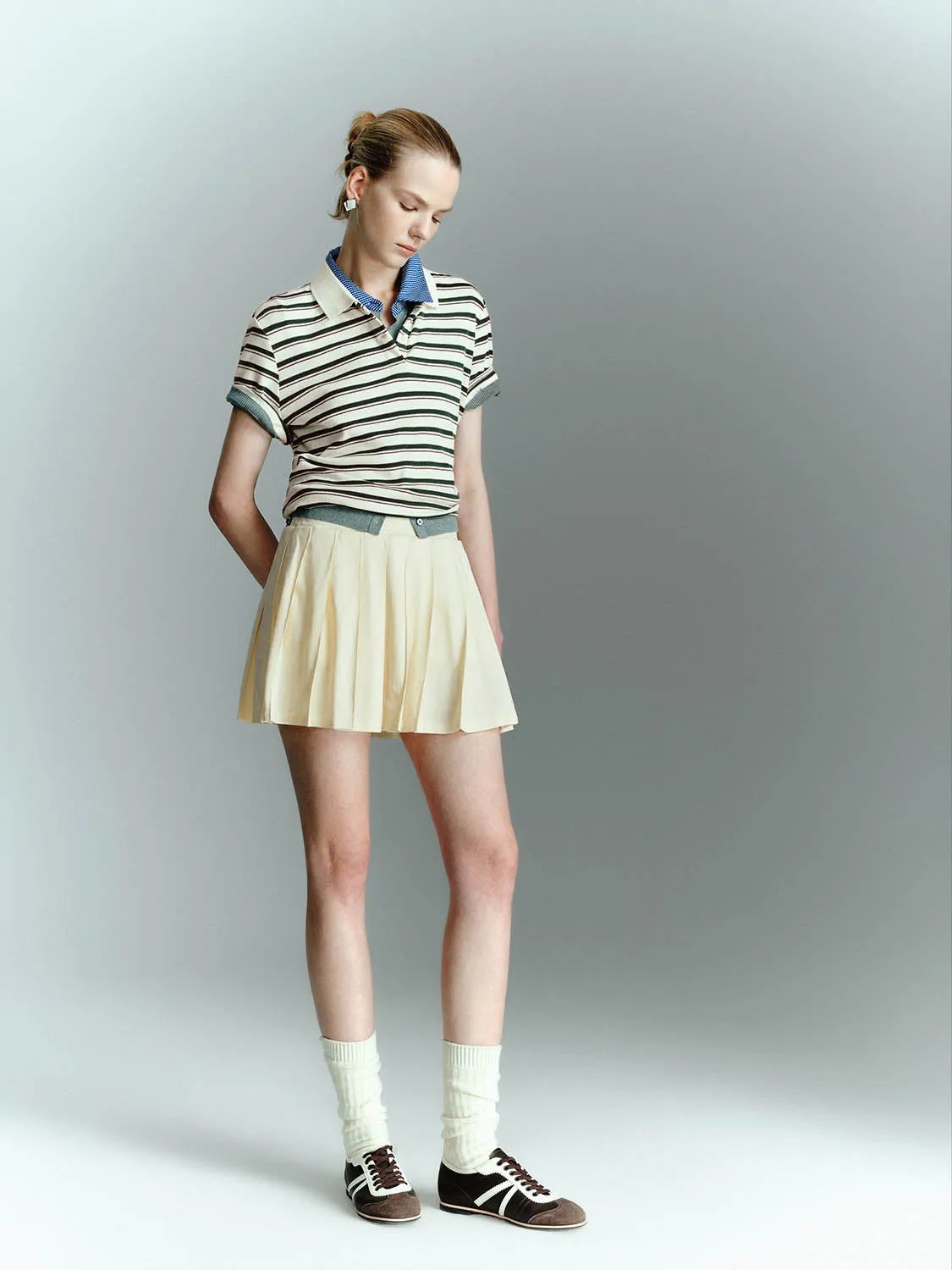 Striped Short Sleeve Shirts