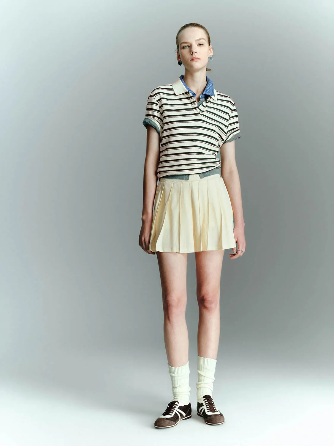 Striped Short Sleeve Shirts