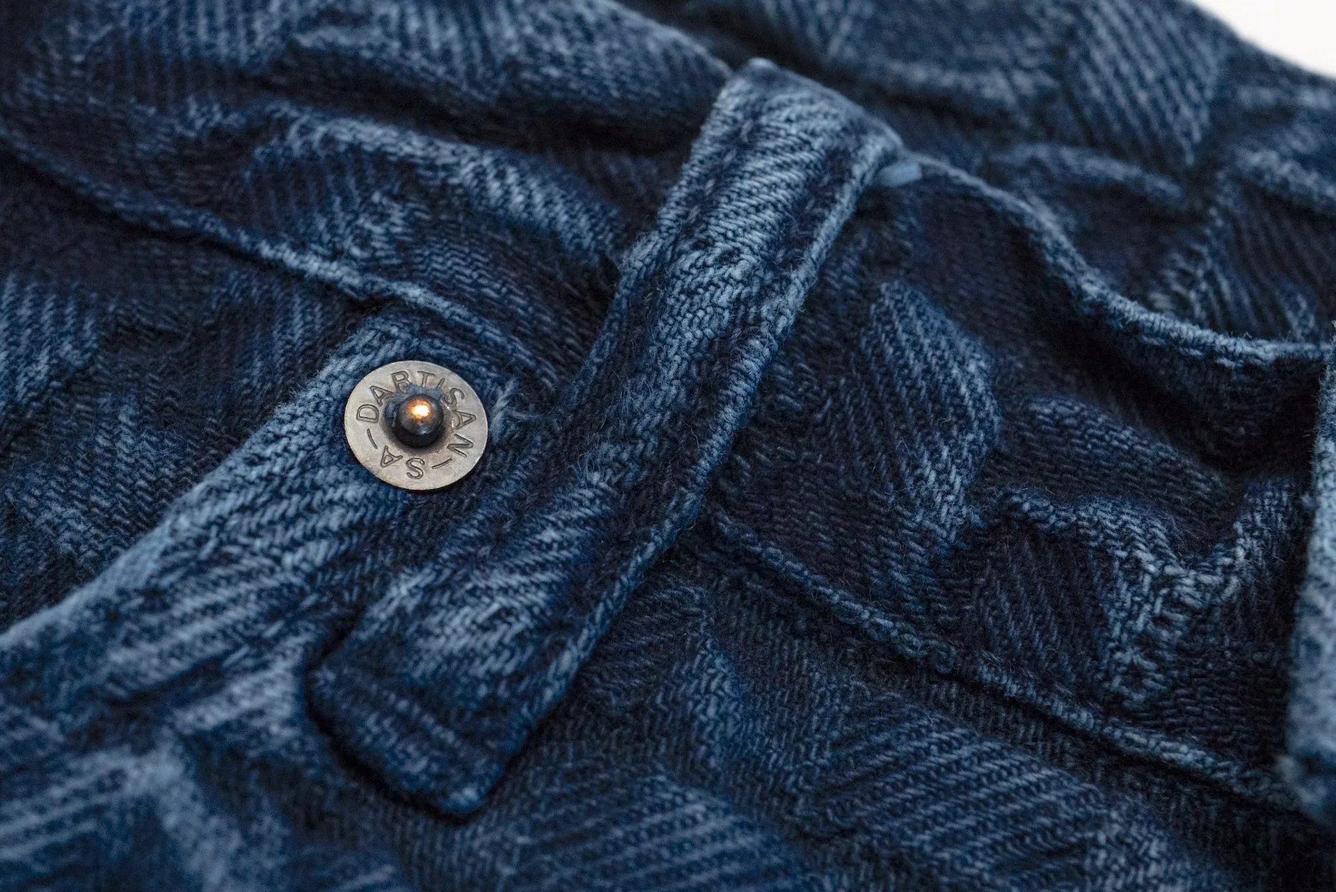 Studio D'Artisan 13oz Natural Indigo Dyed "Ajiro Denim" Shorts