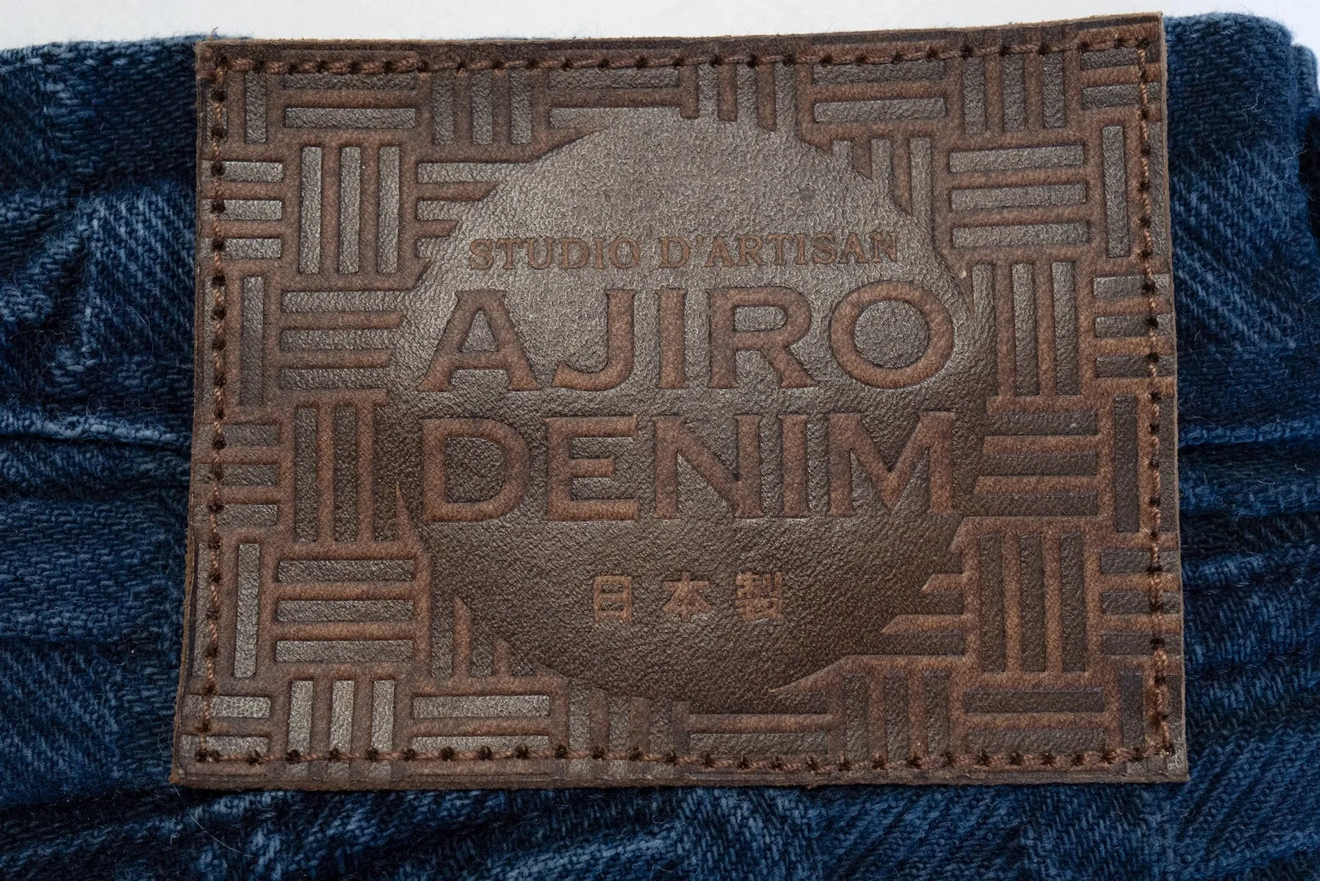 Studio D'Artisan 13oz Natural Indigo Dyed "Ajiro Denim" Shorts