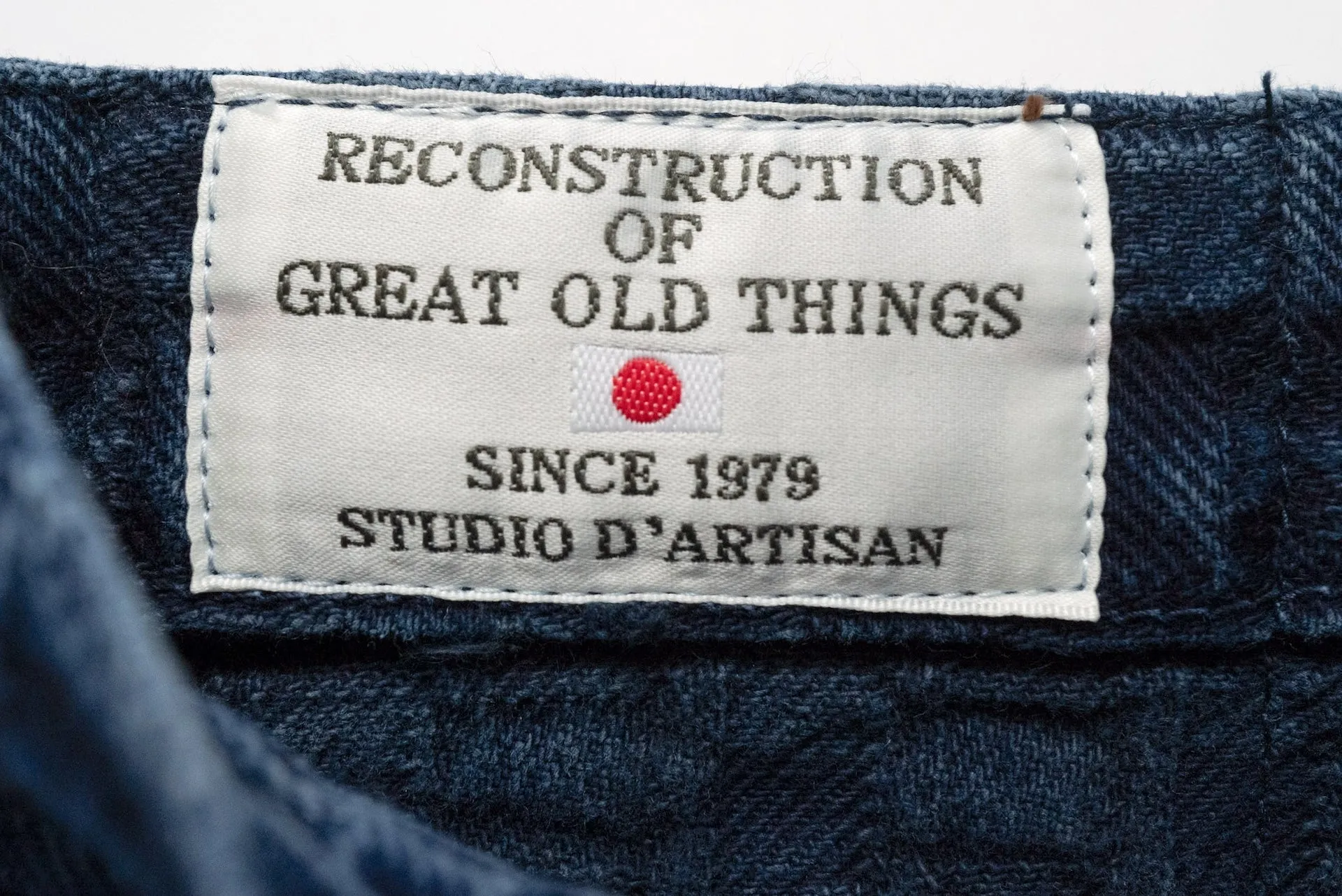 Studio D'Artisan 13oz Natural Indigo Dyed "Ajiro Denim" Shorts