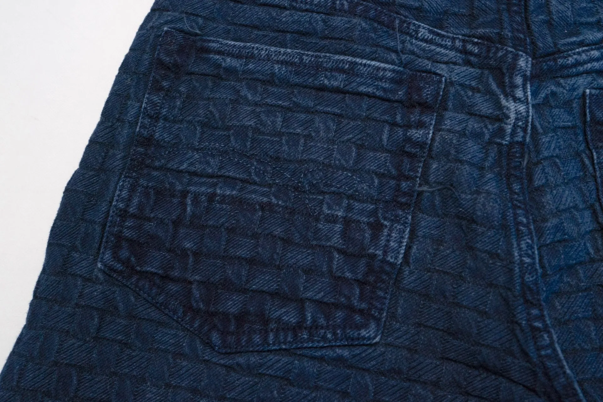 Studio D'Artisan 13oz Natural Indigo Dyed "Ajiro Denim" Shorts
