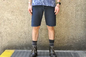 Studio D'Artisan 13oz Natural Indigo Dyed "Ajiro Denim" Shorts