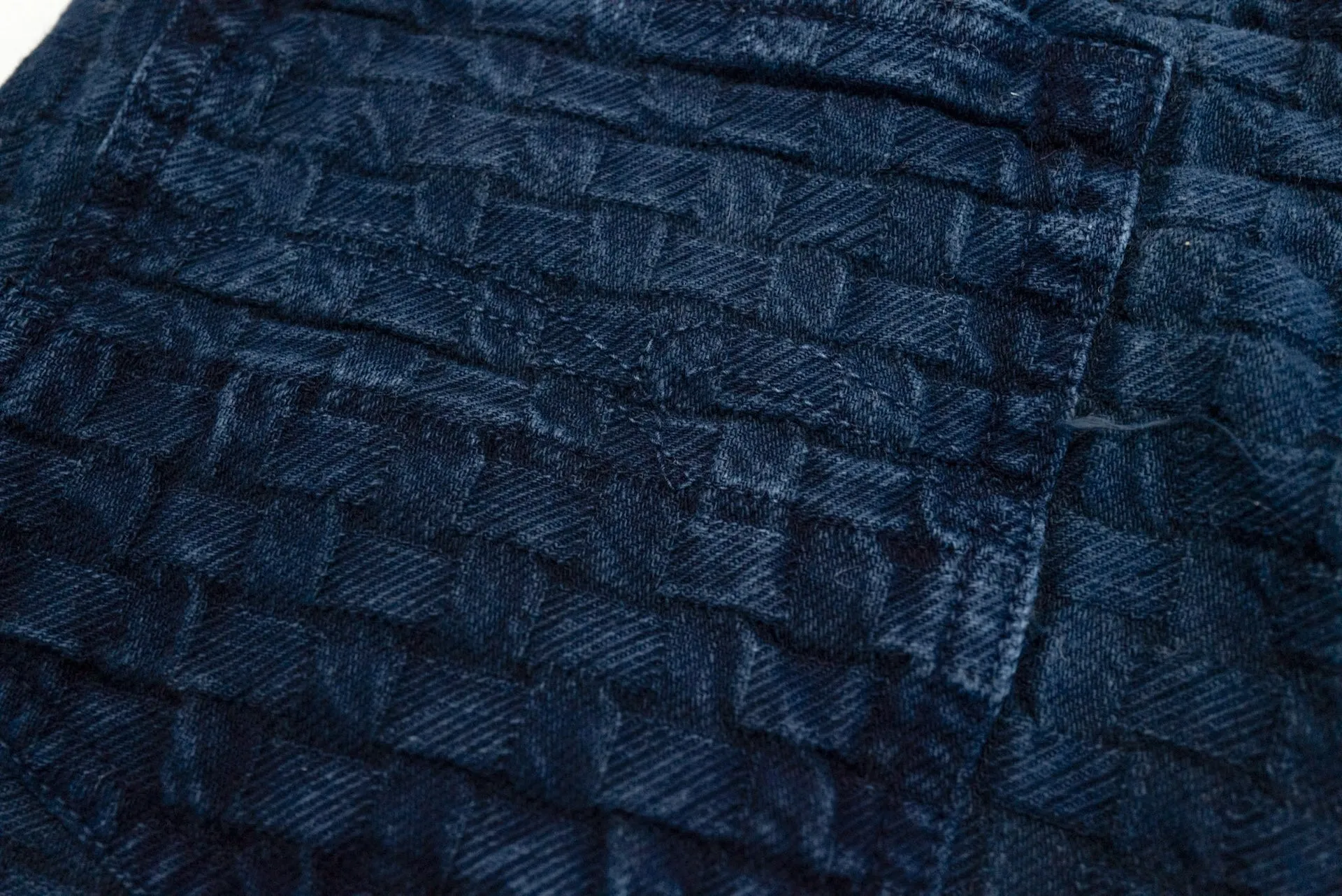 Studio D'Artisan 13oz Natural Indigo Dyed "Ajiro Denim" Shorts