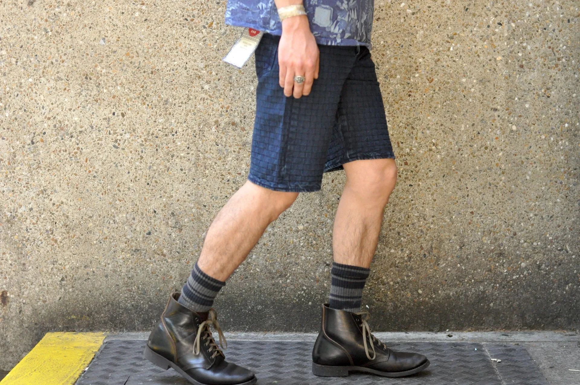Studio D'Artisan 13oz Natural Indigo Dyed "Ajiro Denim" Shorts