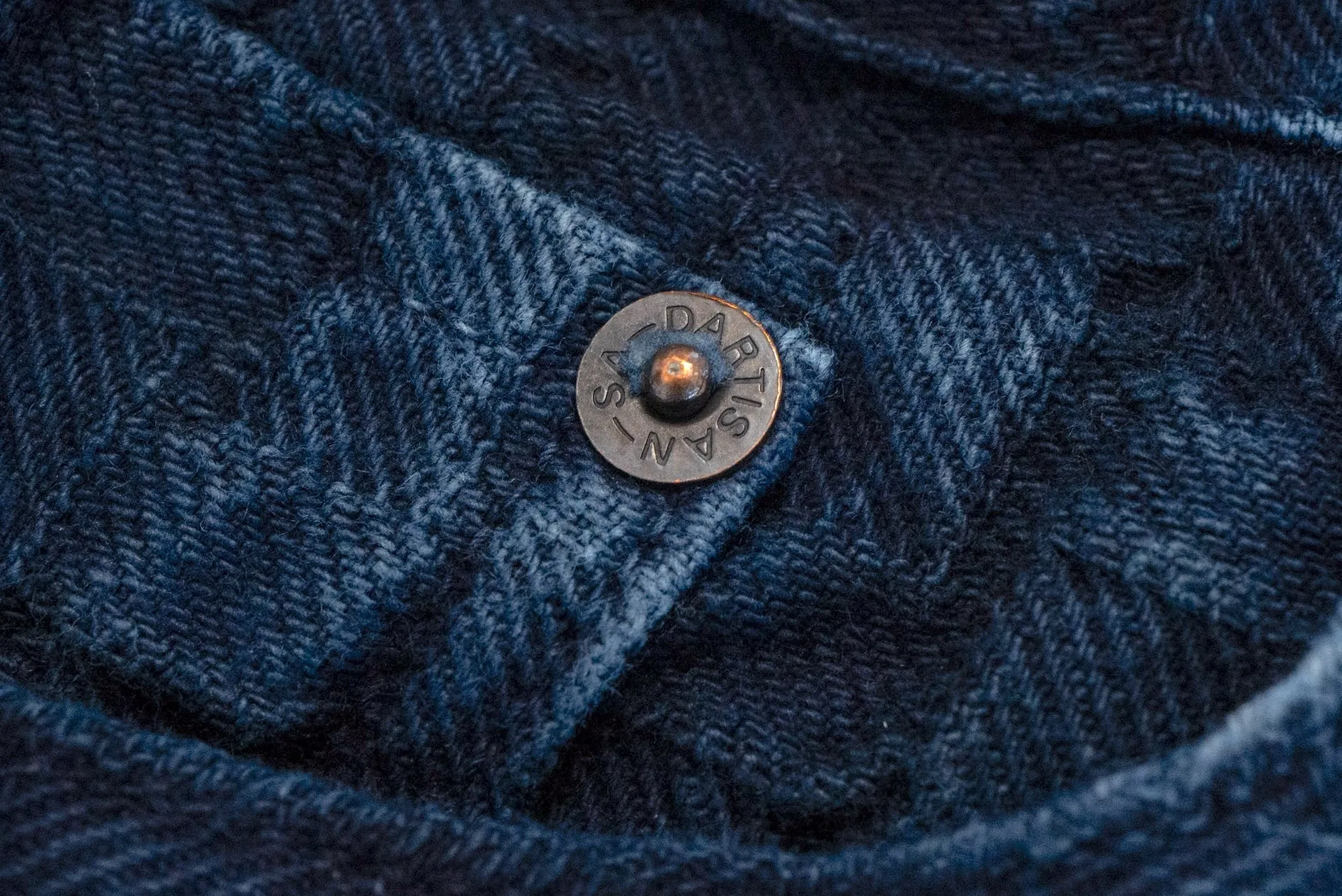 Studio D'Artisan 13oz Natural Indigo Dyed "Ajiro Denim" Shorts