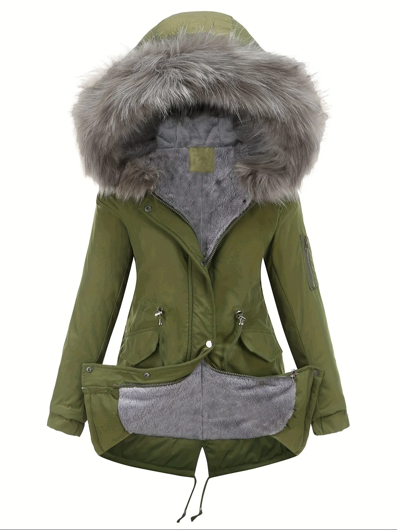 stylish winter jacket women's- free shipping- Women Winter Jacket With Hood