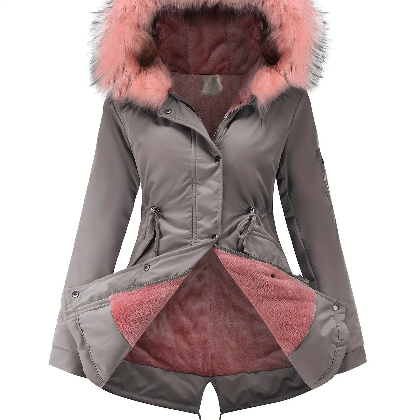 stylish winter jacket women's- free shipping- Women Winter Jacket With Hood