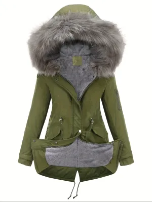 stylish winter jacket women's- free shipping- Women Winter Jacket With Hood
