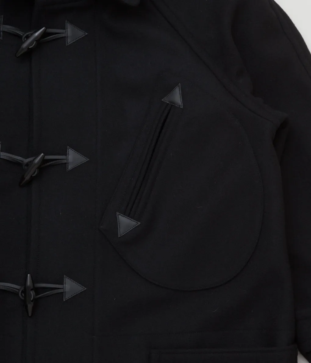 SUN/KAKKE "GRANGE -Joshua Ellis Duffle Coat-"(BLACK)