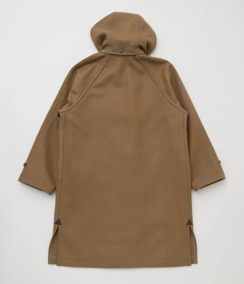 SUN/KAKKE "GRANGE -Joshua Ellis Duffle Coat-"(CAMEL)