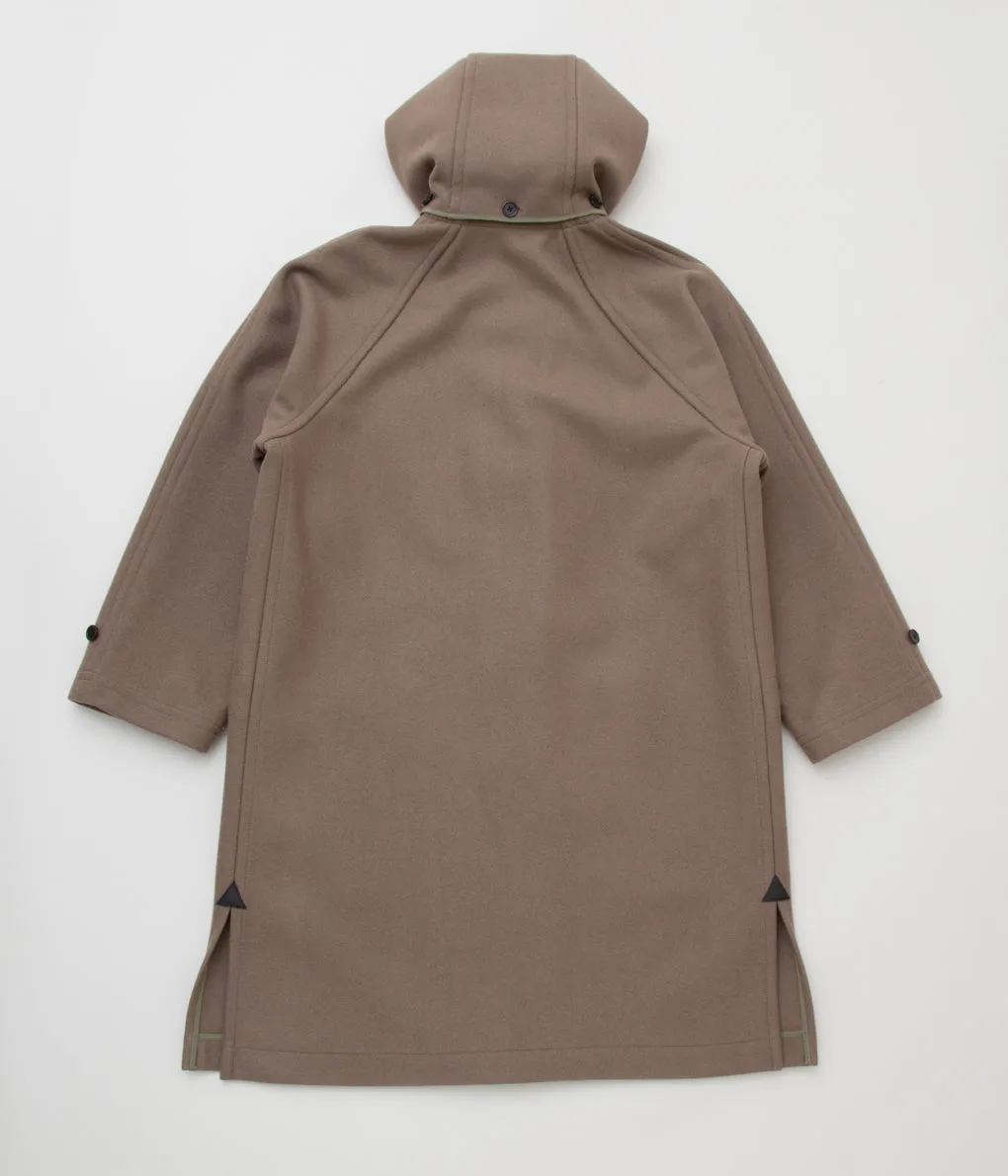 SUN/KAKKE "GRANGE -Joshua Ellis Duffle Coat-"(TAUPE)