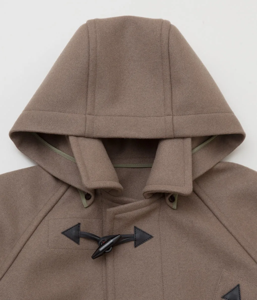 SUN/KAKKE "GRANGE -Joshua Ellis Duffle Coat-"(TAUPE)