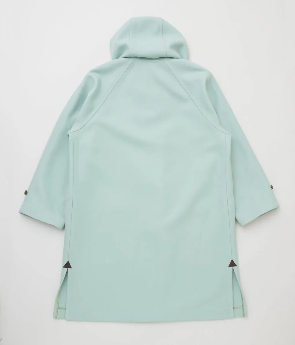 SUN/KAKKE "GRANGE -Joshua Ellis Duffle Coat-"(TURQUOISE)