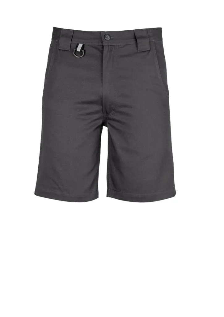 Syzmik Mens Plain Utility Short