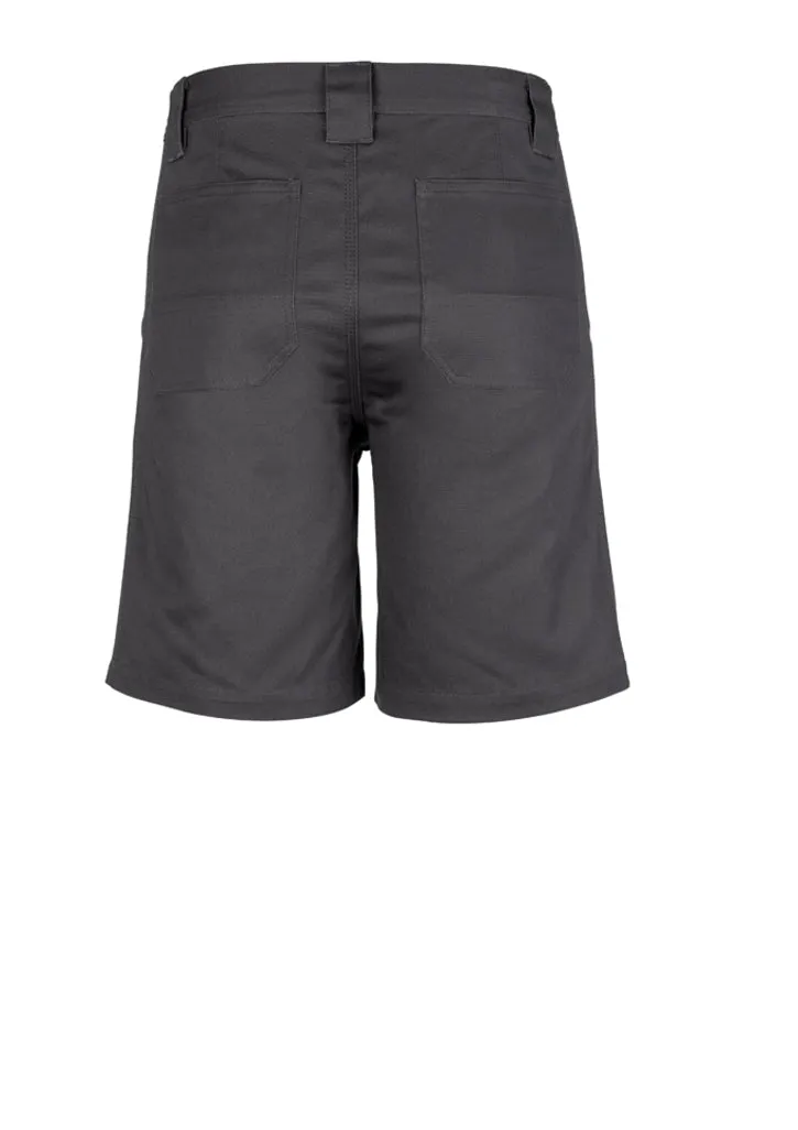 Syzmik Mens Plain Utility Short