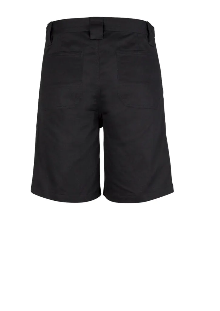 Syzmik Mens Plain Utility Short