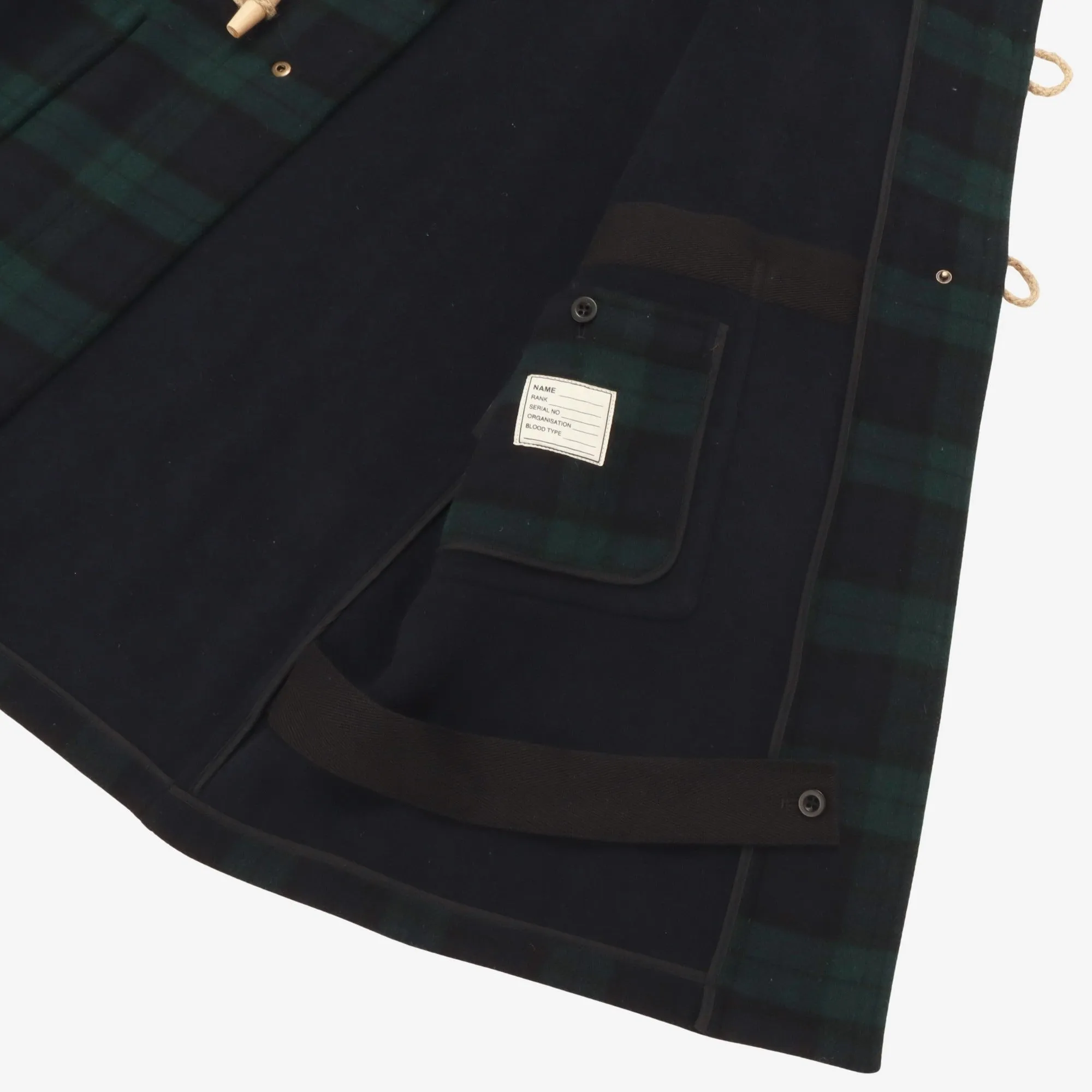 Tartan Monty Duffle Coat