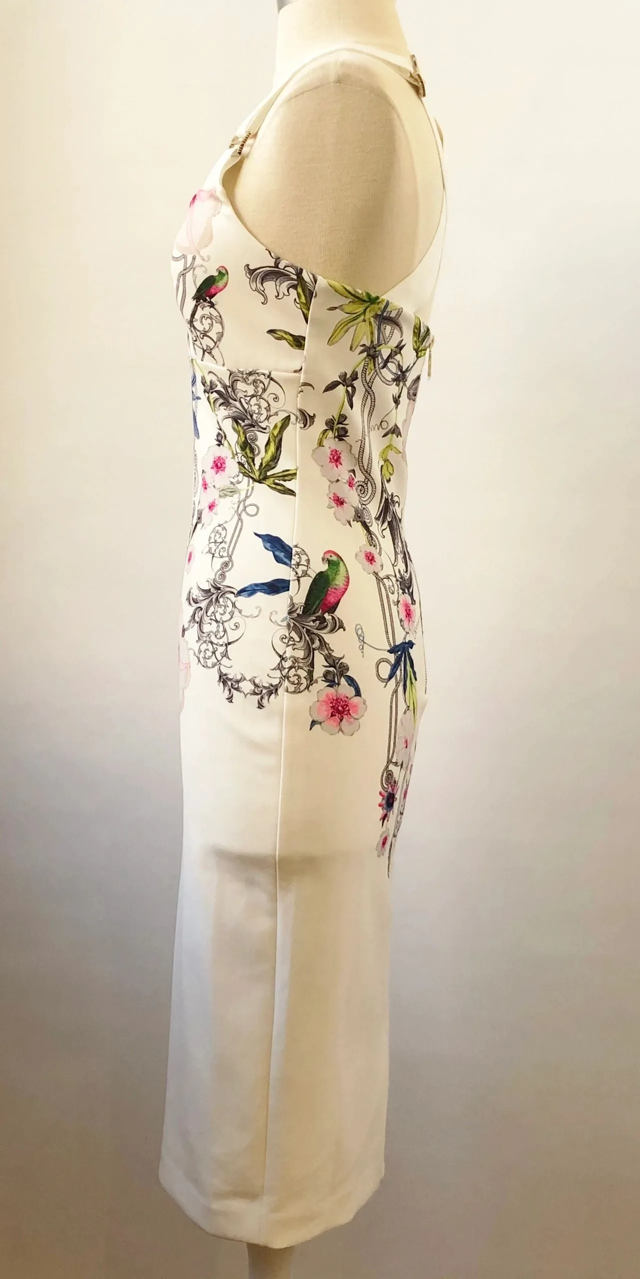 Ted Baker Floral Strap Dress Size 1 (2 Us)