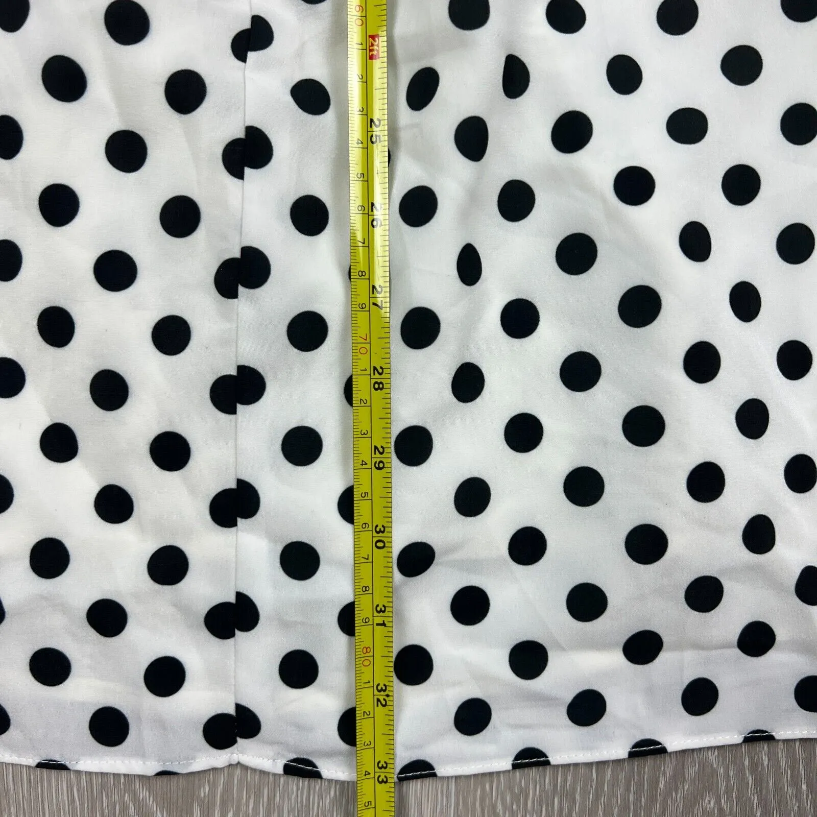 The East Order White Spotted Amy Mini Dress Size Small (New)